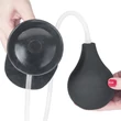 Ejakuláló fekete herés dildó 27,5 cm - 11'' Squirting Dildo