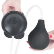 Spriccelő dildó 9 squirt extreme black 23 cm