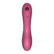 Három az egyben vibrátor Curvy trinity 3 red