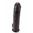 X-men hunter's fekete, herés dildó 43 cm