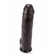 X-men hunter's fekete, herés dildó 43 cm
