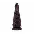 Análtágító 17 cm - X-men butt plug black