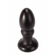 X-men extra nagy análtágító, butt plug black 25,4 cm