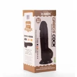 X-men realisztikus fekete dilodó 21 cm - greg's cock black