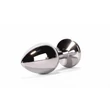 X-men fém análdugó nagy - secret shade metal butt plug black l