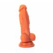 X-men testszínű, herés dildó 16,5 cm - colours pleasure flesh 1