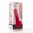 Fekete tapadótalpas dildó X-men 6.5 colours pleasure