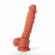 X-men testszínű herés dildó 21,5 cm - colours pleasure flesh 2