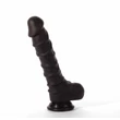 X-men fekete, herés szilikon dildó 21.5 cm