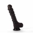X-men fekete, herés szilikon dildó 21.5 cm