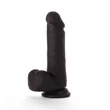X-men fekete, herés dildó 19 cm - colours pleasure black 1