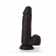 X-men fekete, herés dildó 19 cm - colours pleasure black 1