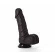 X-men fekete, herés dildó 19 cm - colours pleasure black 3