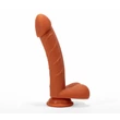 X-men testszínű herés dildó 21,5 cm - colour pleasure flesh 1