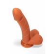 X-men testszínű herés dildó 21,5 cm - colour pleasure flesh 1