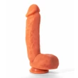 Testszínű herés dildó 21,5 cm X-men colours pleasure flesh