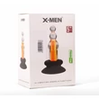 Vibrációs kerekfejű anál plug  X-men 10 speeds vibrating beaded plug