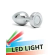 Világító análdugó Rimba pisa butt plug with led