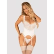 Amor blanco fehérnemű szett fűző és tanga s/m
