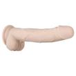 Világos bőrszínű, realisztikus dildó 24 cm