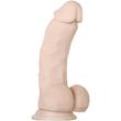 Világos bőrszínű, realisztikus dildó 21,5 cm