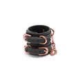 Csukló és boka mandzsetta Bondage couture wrist cuffs - fekete