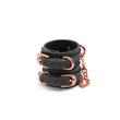 Csukló és boka mandzsetta Bondage couture wrist cuffs - fekete