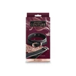 Bondage couture fekete és rose gold nyakörv és póráz