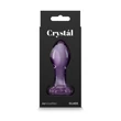 Kristályvirág fenékdugó Crystal flower - lila