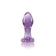 Kristályvirág fenékdugó Crystal flower - lila