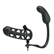 Péniszgyűrű anális stimulátorral Pretty love hercules penis sheath ii