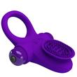 Vibrátoros péniszgyűrű Pretty love vibrant penis ring 2 purple