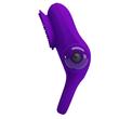 Vibrátoros péniszgyűrű Pretty love vibrant penis ring 2 purple