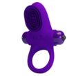 Vibrátoros péniszgyűrű Pretty love vibrant penis ring 2 purple