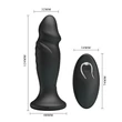 Anál vibrátor távirányítóval Mr. play super power anal plug i