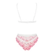 Csipke fehérnemű szet Bloomys 2 db set  l/xl