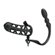 Péniszhüvely rezgő anál izgatóval Pretty love hercules penis sheath