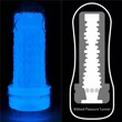 Világító Lumino play maszturbátor ribbed 20,5 cm