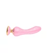 Luxus ergonomikus vibrátor Sanya light pink