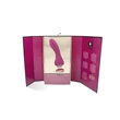 Luxus ergonomikus vibrátor Sanya raspberry