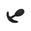 Popsi izgató Anal play plug (m méret) Black Mont