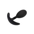Popsi izgató Anal play plug (m méret) Black Mont