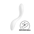 G-pont vibrátor fehér Rrrolling pleasure white