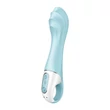 Felpumpálható vibrátor Air pump vibrator 5+ blue 20 cm