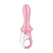 Állítható vastagságú análkúp vibrátoros Air pump booty 5+ pink