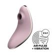 Léghullámos csiklóizgató vibrátoros  Vulva lover 1 violet