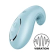 Csiklóizgató vibrátor kék Satisfyer dipping delight lay-on 