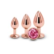 Rear assets trainer kit rose gold plug készlet 3 méretben