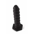 Anális csavart dildó silicone butt plug black s X-men 7.87