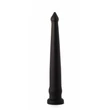Hosszű szilikon fekete fenékdugó butt plug silicone black X-men 17.32